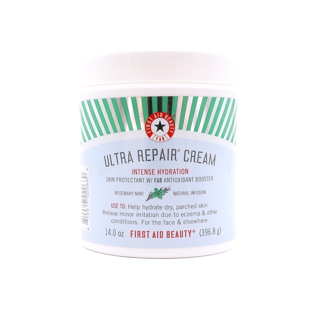 First Aid Beauty - Ultra Repair Cream -‎ Rosemary Mint - 14.0 oz - SEALED